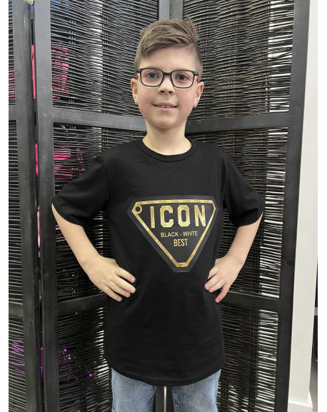 T-shirt Icon noir